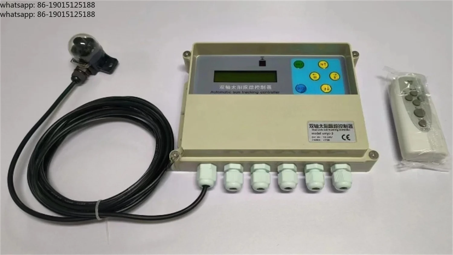 Dual Axis Solar Tracker Controller Sun Tracker Sun Automatic Tracking Controller System Two-degree-of-freedom Platform Tracking
Dual Axis Solar Tracker Controller Sun Tracker Sun Automatic Tracking Controller System Two-degree-of-freedom Platform Tracking