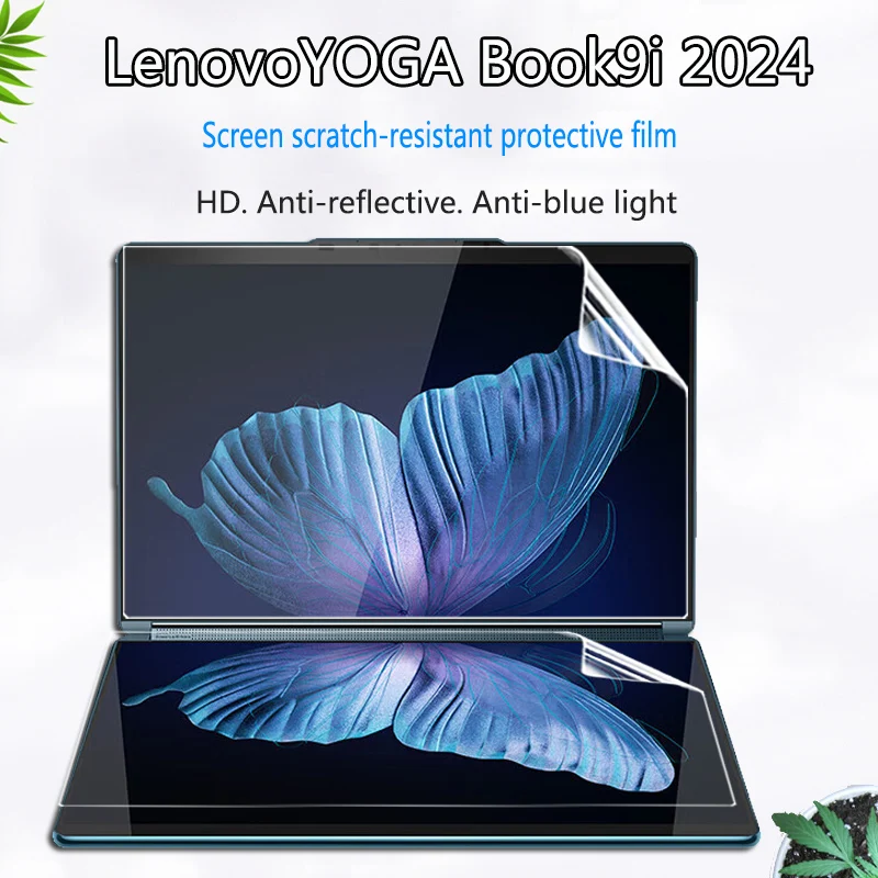 Защитная пленка для ноутбука Lenovo YOGA Book 9i 2024, 13,3-дюймовая защитная пленка для клавиатуры с двойным экраном, антибликовая, царапающая и подглядывающая
Защитная пленка для ноутбука Lenovo YOGA Book 9i 2024, 13,3-дюймовая защитная пленка для клавиатуры с двойным экраном, антибликовая, царапающая и подглядывающая