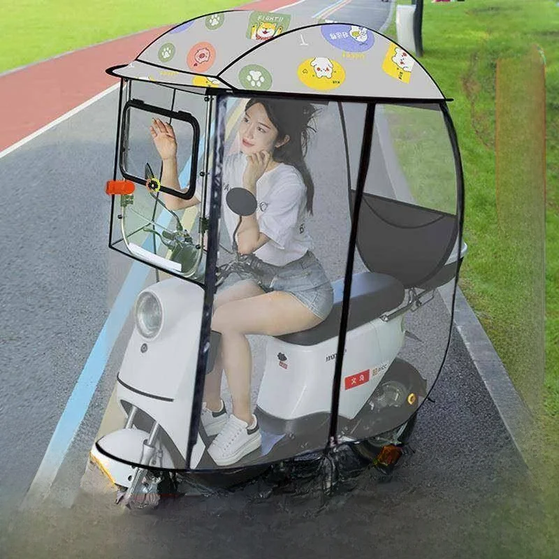 Full-Closed Vehicle Rain Windproof Umbrella Bicycle Sunscreen Cover Waterproof Shelter Rock Lemon Brand
Full-Closed Vehicle Rain Windproof Umbrella Bicycle Sunscreen Cover Waterproof Shelter Rock Lemon Brand