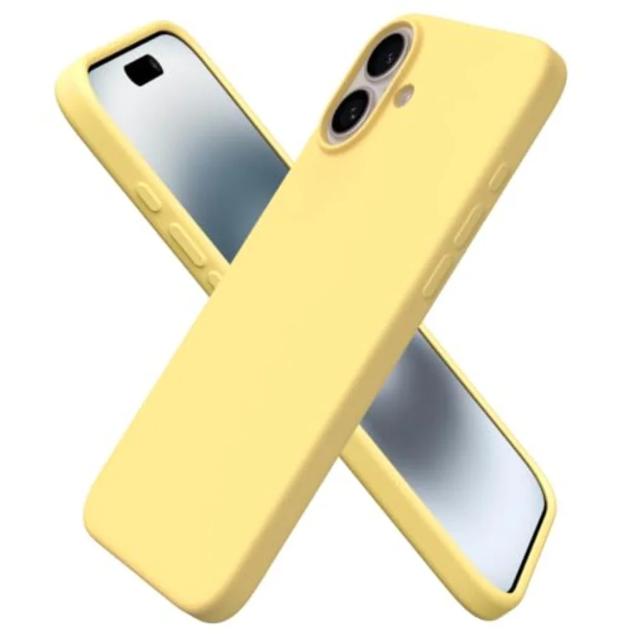 Compatible with iPhone 16 Plus Case 6.7, Slim Liquid Silicone 3 Layers Full Covered Soft Gel Rubber Phone Case Protective Cover
Compatible with iPhone 16 Plus Case 6.7, Slim Liquid Silicone 3 Layers Full Covered Soft Gel Rubber Phone Case Protective Cover