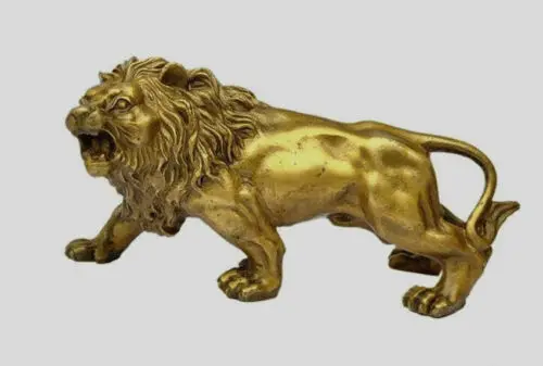 Copper crafts Good copper lion Large decoration bronze factory Pure Brass statue
Copper crafts Good copper lion Large decoration bronze factory Pure Brass statue