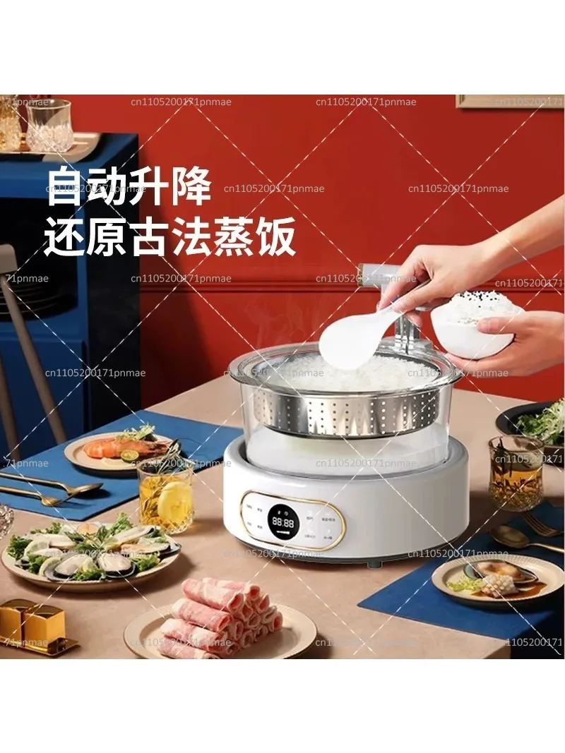 Rice Cooker Automatic Lifting Multi Cooker Steaming Stewing Boiling Pot Separation Draining Rice Pot
Rice Cooker Automatic Lifting Multi Cooker Steaming Stewing Boiling Pot Separation Draining Rice Pot