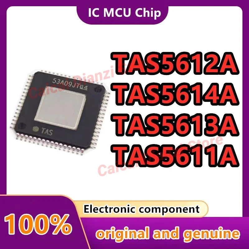 TAS5611A TAS5612A TAS5613A TAS5614A HTQFP-64 микросхема 100% новый оригинальный 1 шт./лот
TAS5611A TAS5612A TAS5613A TAS5614A HTQFP-64 микросхема 100% новый оригинальный 1 шт./лот