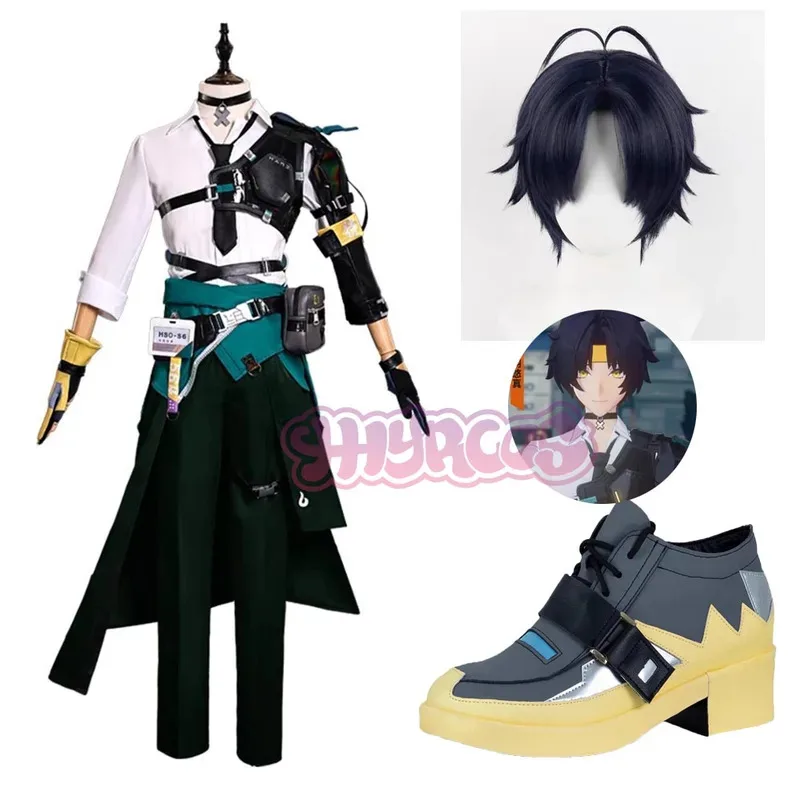 Anime Harumasa Cosplay Costume Wig Zenless Zone Zero Game Uniform Headband Choker Props Section 6 Halloween Party for Women Men
Anime Harumasa Cosplay Costume Wig Zenless Zone Zero Game Uniform Headband Choker Props Section 6 Halloween Party for Women Men