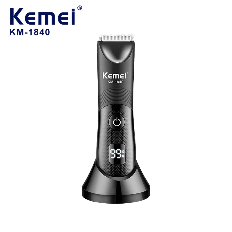 Электробритва Kemei, профессиональная водостойкая машинка для стрижки волос, беспроводной триммер для чувствительных участков, бритва для бороды, женской бритвы для тела KM-1840
Электробритва Kemei, профессиональная водостойкая машинка для стрижки волос, беспроводной триммер для чувствительных участков, бритва для бороды, женской бритвы для тела KM-1840