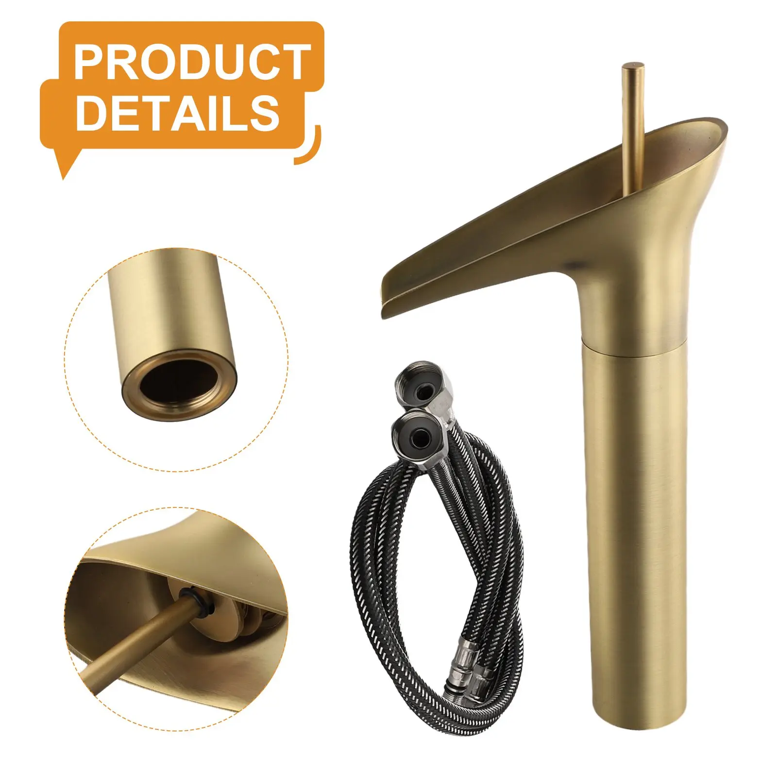 1pcs Wine Cup Faucet Retro Single Cold Faucet With 60cm Hose Antique Basin Waterfall Faucet Vintage Tap For Bathroom Hotel
1pcs Wine Cup Faucet Retro Single Cold Faucet With 60cm Hose Antique Basin Waterfall Faucet Vintage Tap For Bathroom Hotel