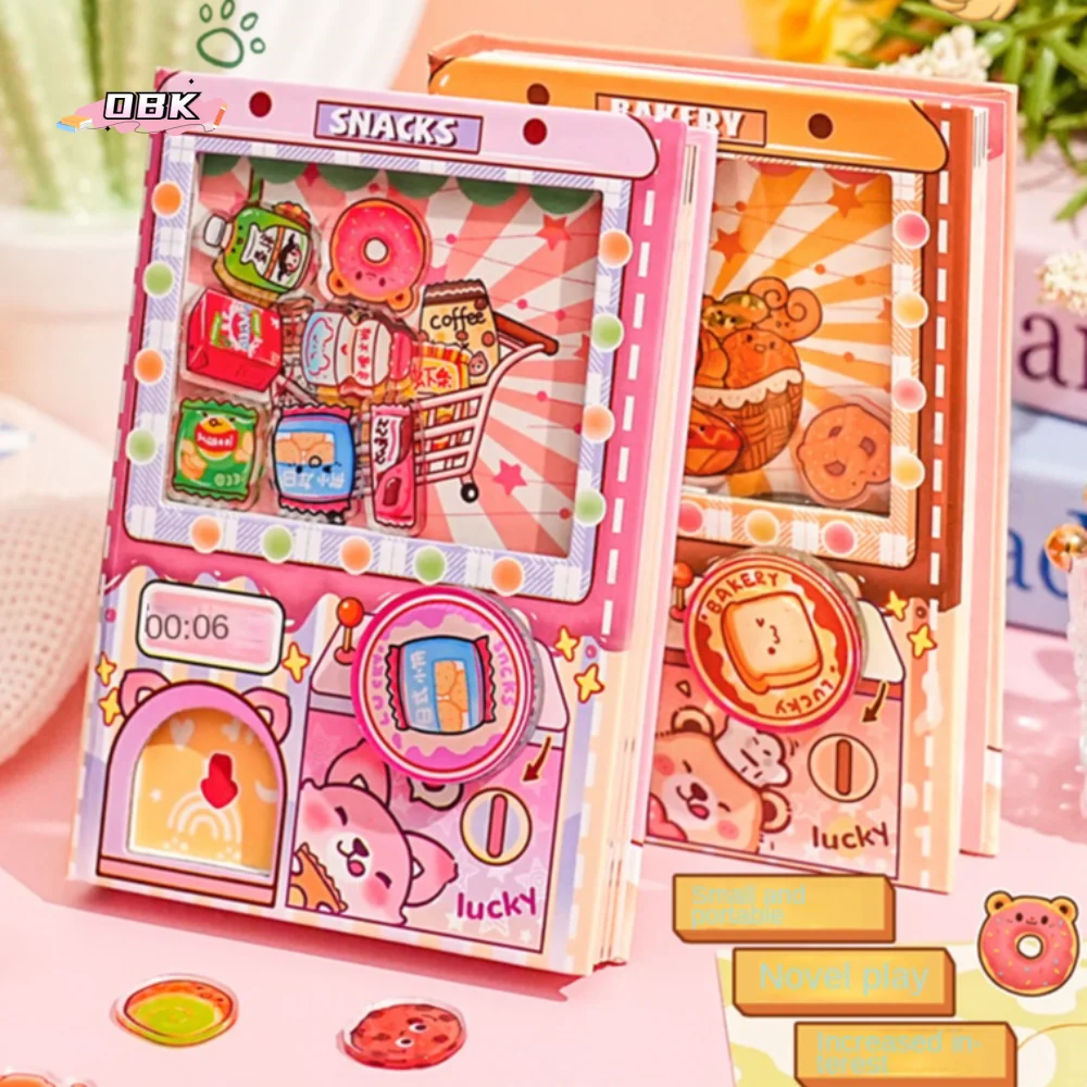 Creative Color Inner Page Gashapon Mahines Notebook Cute Shaking Bread Notebook Diary Kawaii Snacks Notepad Kids Gift
Creative Color Inner Page Gashapon Mahines Notebook Cute Shaking Bread Notebook Diary Kawaii Snacks Notepad Kids Gift