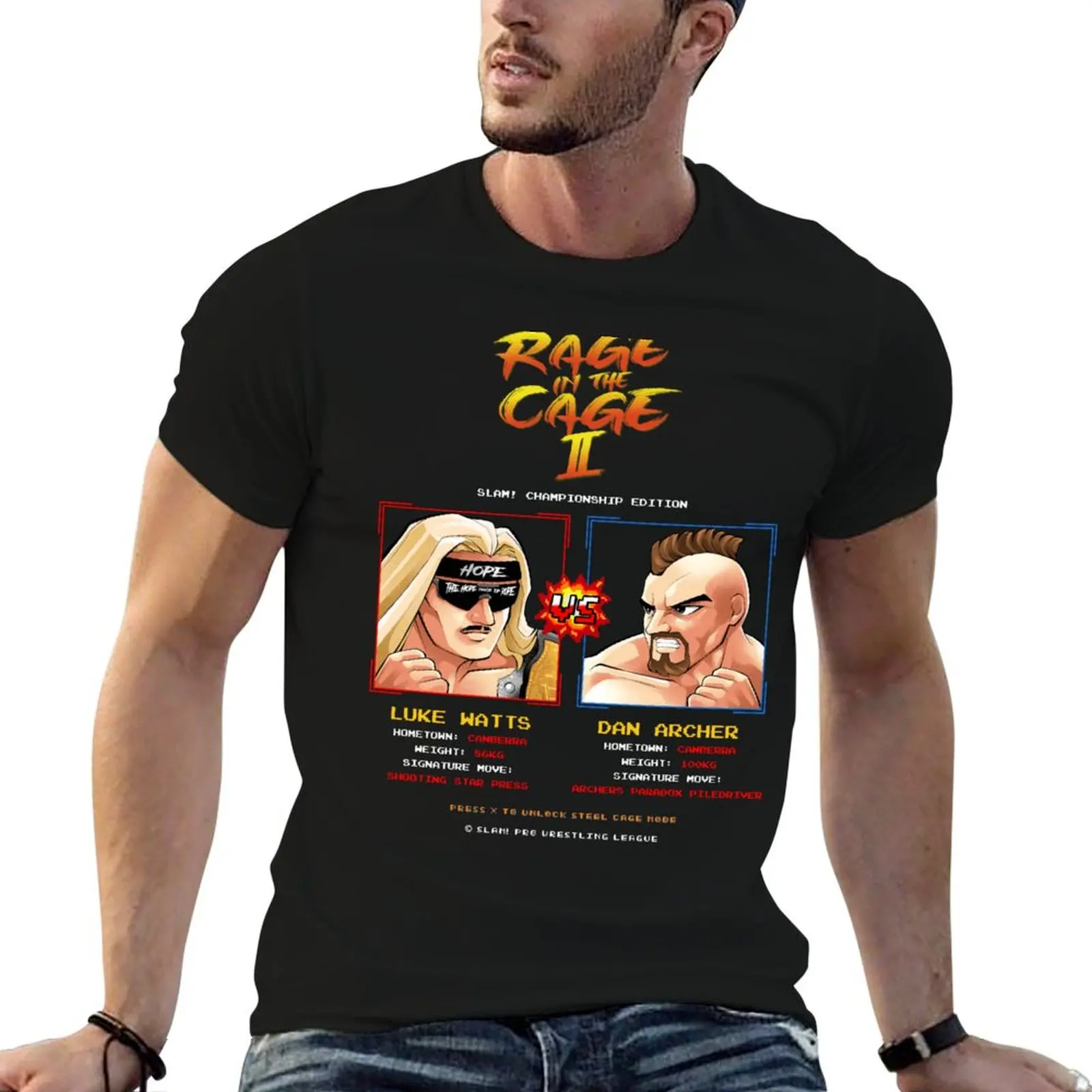 man t dark RAGE EDITION II SLAM! funny vintage THE for humor graphic CAGE t - shirts CHAMPIONSHIP T-Shirt shirts IN
man t dark RAGE EDITION II SLAM! funny vintage THE for humor graphic CAGE t - shirts CHAMPIONSHIP T-Shirt shirts IN