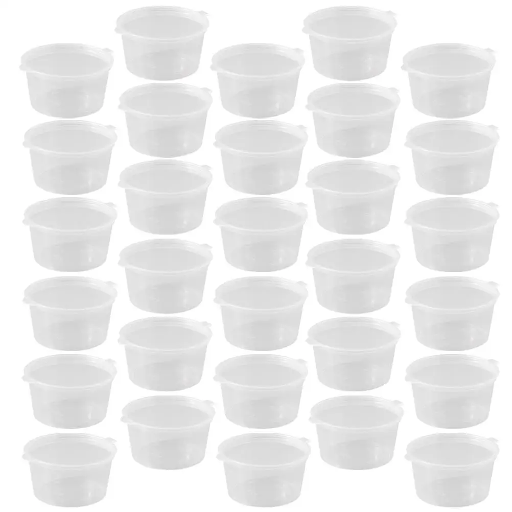 100 Pcs Sauce Cups Condiment Containers Disposable Seasoning Box To Go Cases Takeaway Supplies Plastic Reusable Dipping
100 Pcs Sauce Cups Condiment Containers Disposable Seasoning Box To Go Cases Takeaway Supplies Plastic Reusable Dipping