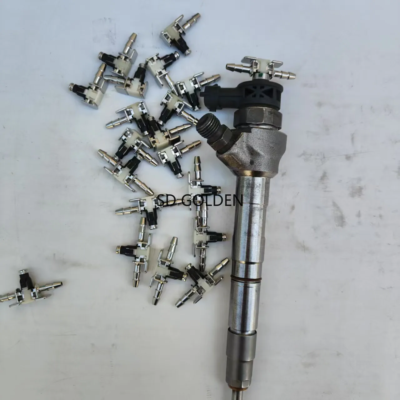 For BOSCH 4 CLINDERS Diesel Pump Fuel Injector Line Pipe Connect Adapters Repair Kits