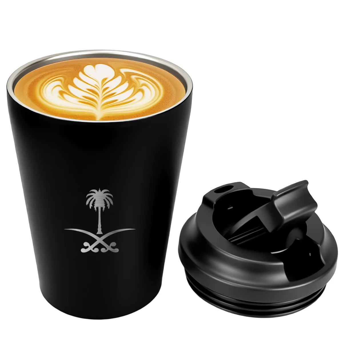 Outdoor Milk Coffee Cup, Saudi Arabia Logo Hot Cold Drink Coffee Mug with Lid Stainless Steel Watercup for Travel Camping
Outdoor Milk Coffee Cup, Saudi Arabia Logo Hot Cold Drink Coffee Mug with Lid Stainless Steel Watercup for Travel Camping