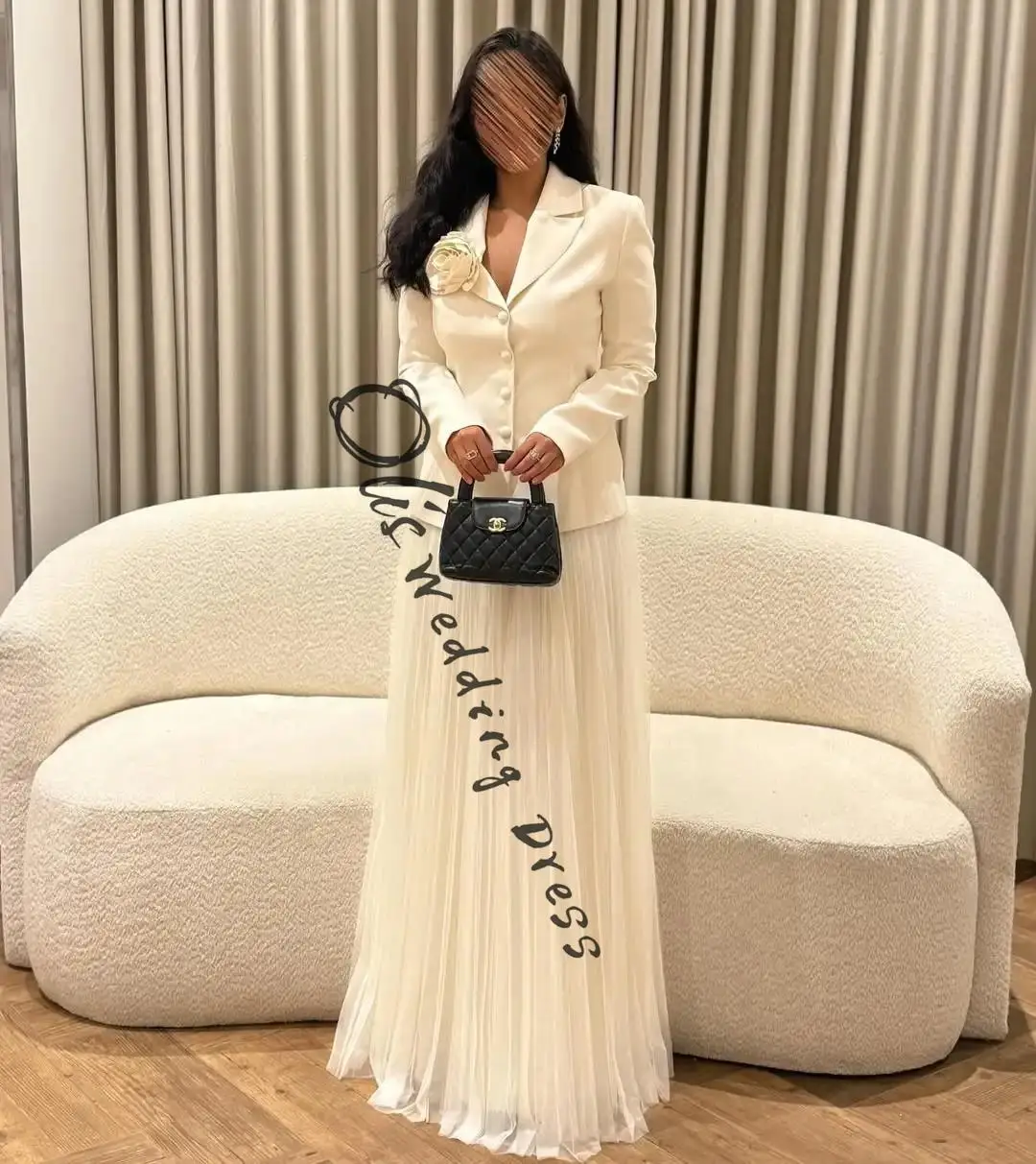 Индивидуальные женские платья для выпускного вечера с длинными рукавами и V-образным вырезом длиной до пола, плиссированные цветы, вечерние платья, вечерние платья
Индивидуальные женские платья для выпускного вечера с длинными рукавами и V-образным вырезом длиной до пола, плиссированные цветы, вечерние платья, вечерние платья