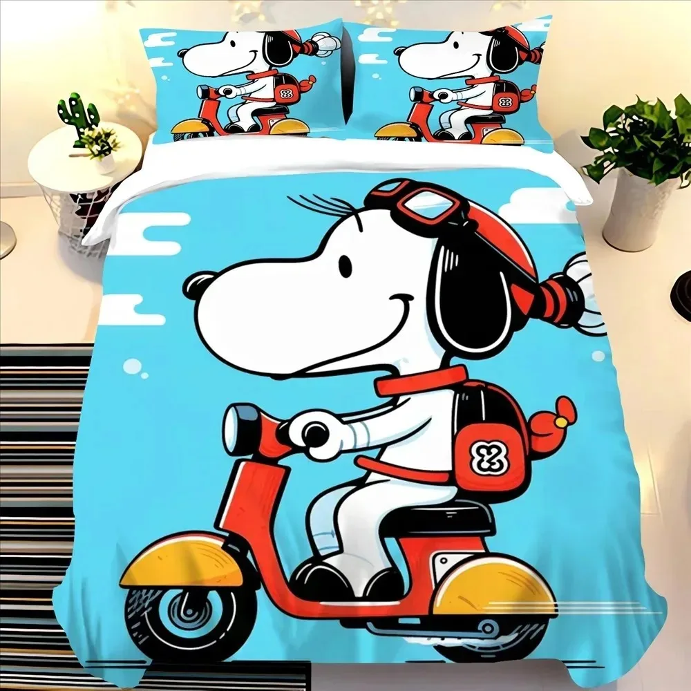 Snoopy Bedding Set ,Boys Girls Twin Queen Size , Duvet Cover Pillowcase Bed Kids Adult
Snoopy Bedding Set ,Boys Girls Twin Queen Size , Duvet Cover Pillowcase Bed Kids Adult