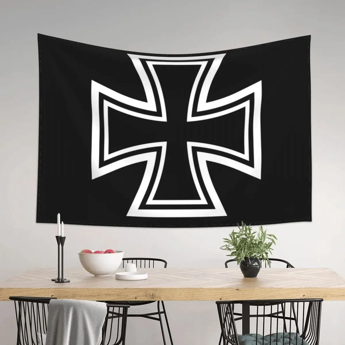 Iron Cross Tapestry Wall Carpet Outdoor Decor Room Decor Home Decorating Tapestry
Iron Cross Tapestry Wall Carpet Outdoor Decor Room Decor Home Decorating Tapestry