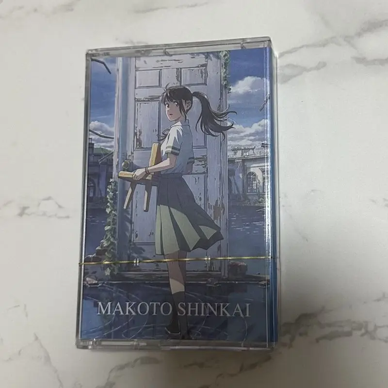Japanese Animation Director Makoto Shinkai's Movie Theme Song Collection Music Cassette Is Brand New and Unopened
Japanese Animation Director Makoto Shinkai's Movie Theme Song Collection Music Cassette Is Brand New and Unopened