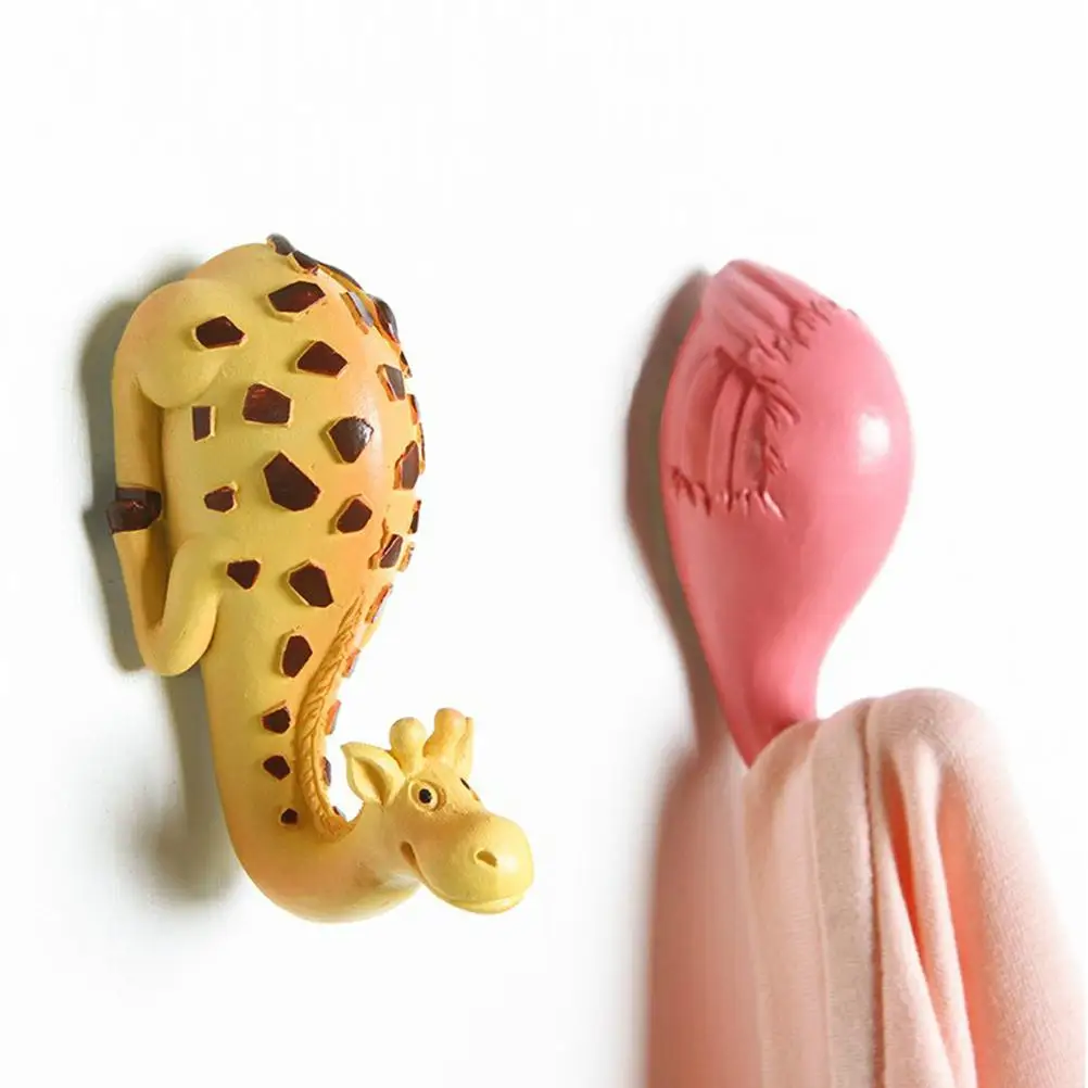 Cartoon Animal Hooks Resin Material Heavy Duty Adhesive Wall Hangers No Drill Giraffe Sticky For Bag Hat Keys Scarf Bathroom
Cartoon Animal Hooks Resin Material Heavy Duty Adhesive Wall Hangers No Drill Giraffe Sticky For Bag Hat Keys Scarf Bathroom