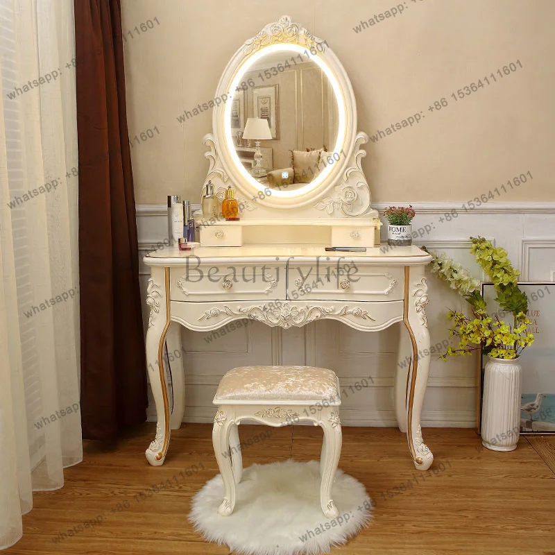 Space Saving Creative Vanity Table Creative Storage Modern Nordic Dressers Aesthetic Elegant Dresser Living Room Furniture
Space Saving Creative Vanity Table Creative Storage Modern Nordic Dressers Aesthetic Elegant Dresser Living Room Furniture