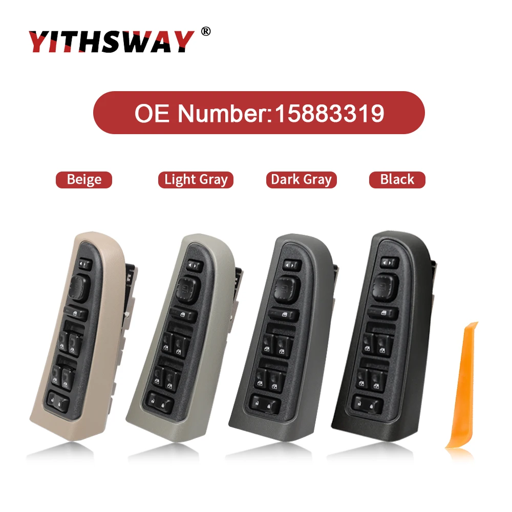 15883319 Master Power Window Switch Mirror Switch for Hummer H2 Chevrolet Tahoe Suburban Avalanche GMC Yukon Sierra 2003-2006
15883319 Master Power Window Switch Mirror Switch for Hummer H2 Chevrolet Tahoe Suburban Avalanche GMC Yukon Sierra 2003-2006