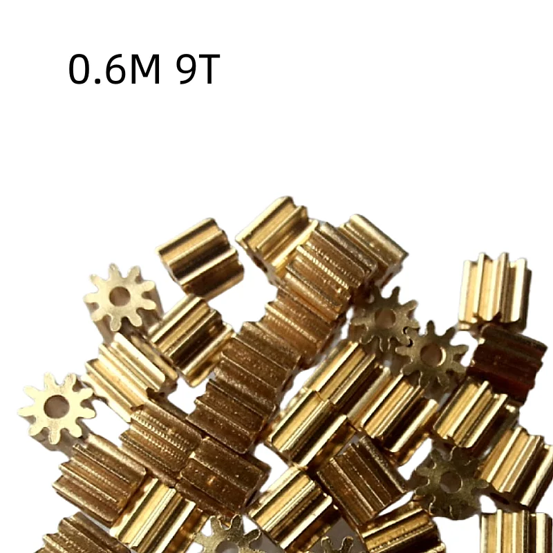 10PCS/LOT 0.6M 9T,For 1.98MM,2mm Fitting.Thickness 3mm/6mm Small Modulus Copper Gear
10PCS/LOT 0.6M 9T,For 1.98MM,2mm Fitting.Thickness 3mm/6mm Small Modulus Copper Gear