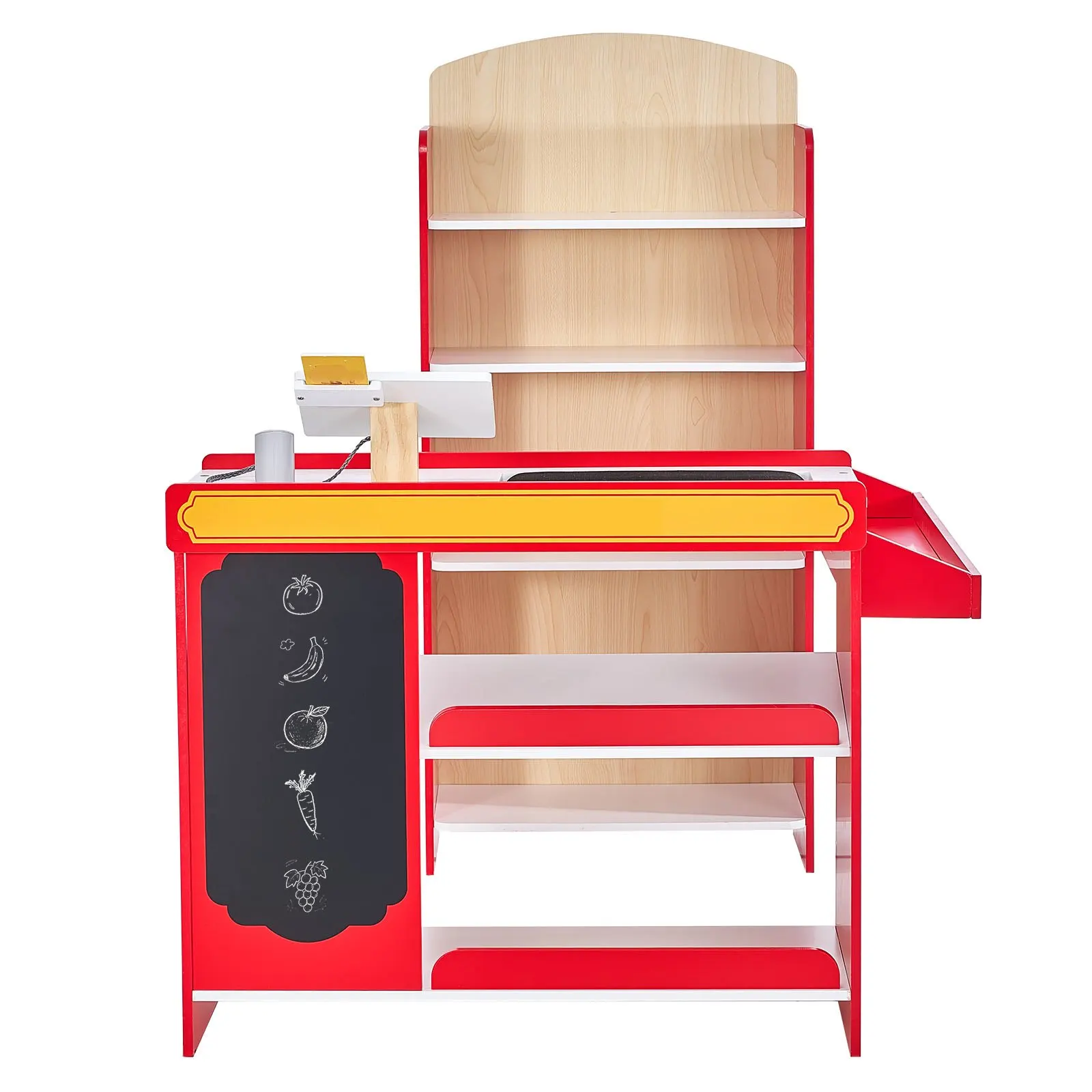 Kids Grocery Store Playset Supermarket Play Toy Set With Cash Register
Kids Grocery Store Playset Supermarket Play Toy Set With Cash Register