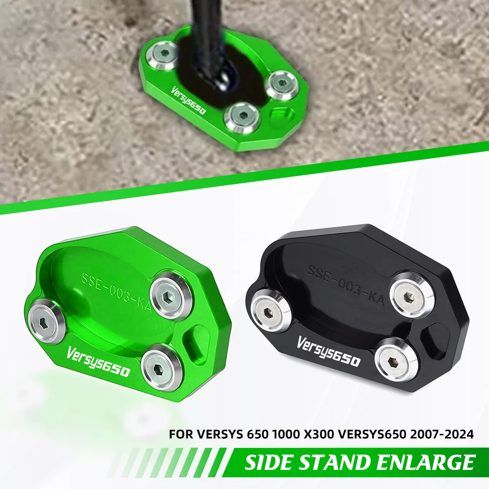 Motorcycle For Kawasaki Versys 650 1000 X300 VERSYS650 2007-2024 2023 2022 Side Stand Enlarger Sled Sidestand Kickstand Foot Pad
Motorcycle For Kawasaki Versys 650 1000 X300 VERSYS650 2007-2024 2023 2022 Side Stand Enlarger Sled Sidestand Kickstand Foot Pad