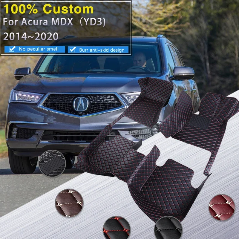 Качественные автомобильные коврики RHD для Acura MDX YD3 MK3 2014 ~ 2020, кожаный напольный коврик, прочные коврики, набор ковров, детали интерьера, автомобильные аксессуары
Качественные автомобильные коврики RHD для Acura MDX YD3 MK3 2014 ~ 2020, кожаный напольный коврик, прочные коврики, набор ковров, детали интерьера, автомобильные аксессуары
