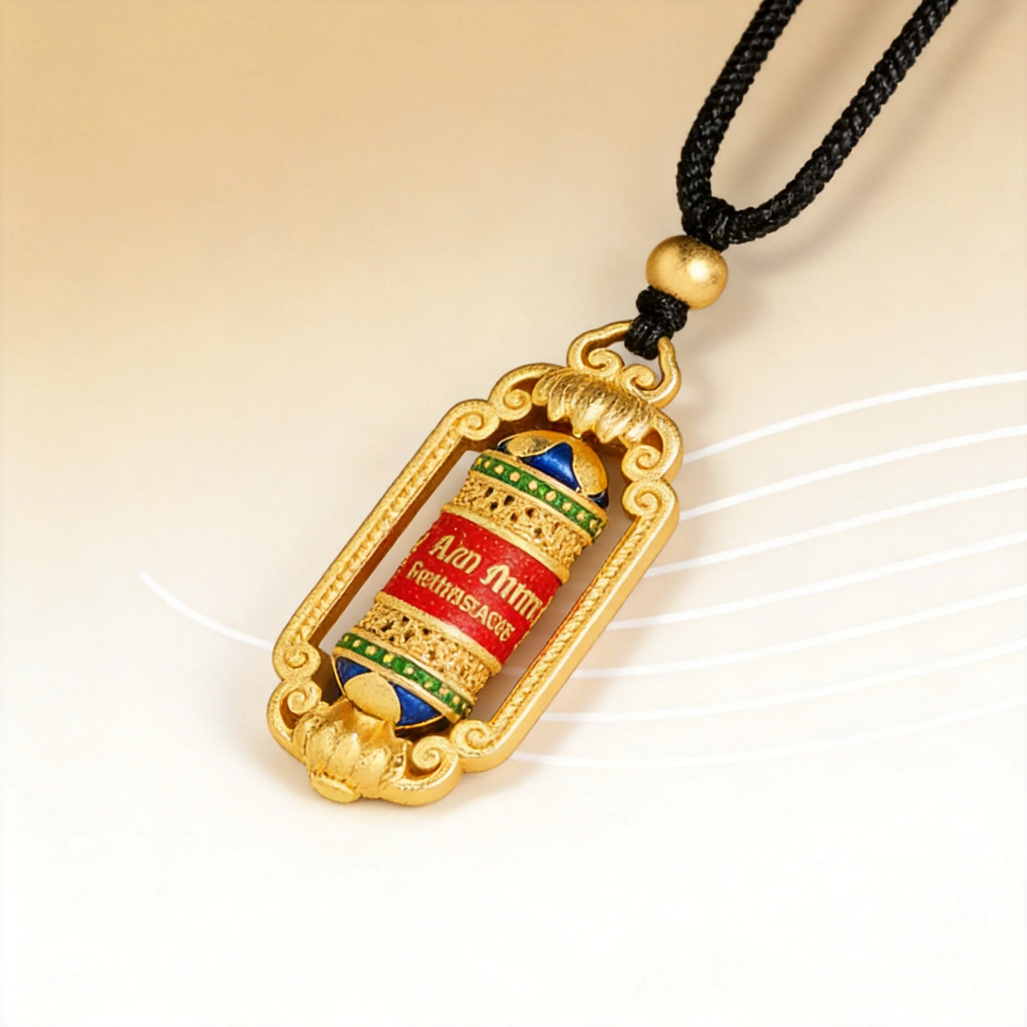 2026 Chinese Style Enamel Rotatable Six Character Mantra Pendant Necklace Vietnam Sand Gold Jewelry For Unisex Daily Wear Gift
2026 Chinese Style Enamel Rotatable Six Character Mantra Pendant Necklace Vietnam Sand Gold Jewelry For Unisex Daily Wear Gift