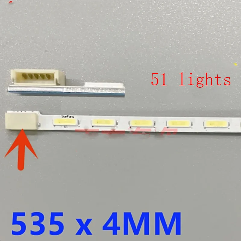 Suitable for 23.8-inch screen MV238FHM-N10 light strip BM238M1703-P-1 51 light
Suitable for 23.8-inch screen MV238FHM-N10 light strip BM238M1703-P-1 51 light