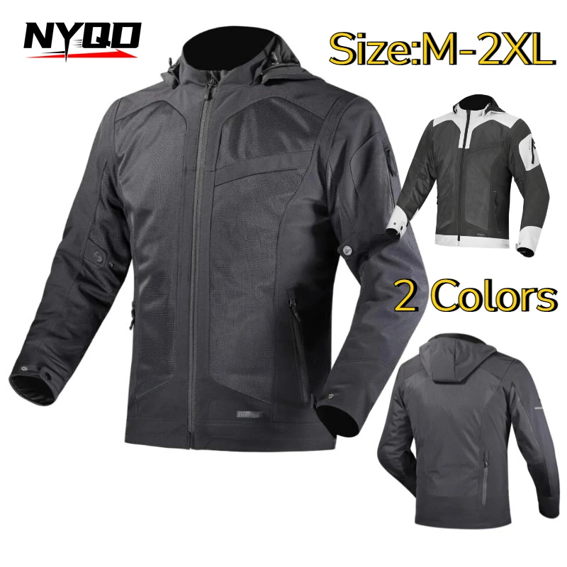 Men Women Motorcycle Mesh Riding Jacket Breathable Summer Racing Rally Protective Gear Anti-fall
Men Women Motorcycle Mesh Riding Jacket Breathable Summer Racing Rally Protective Gear Anti-fall