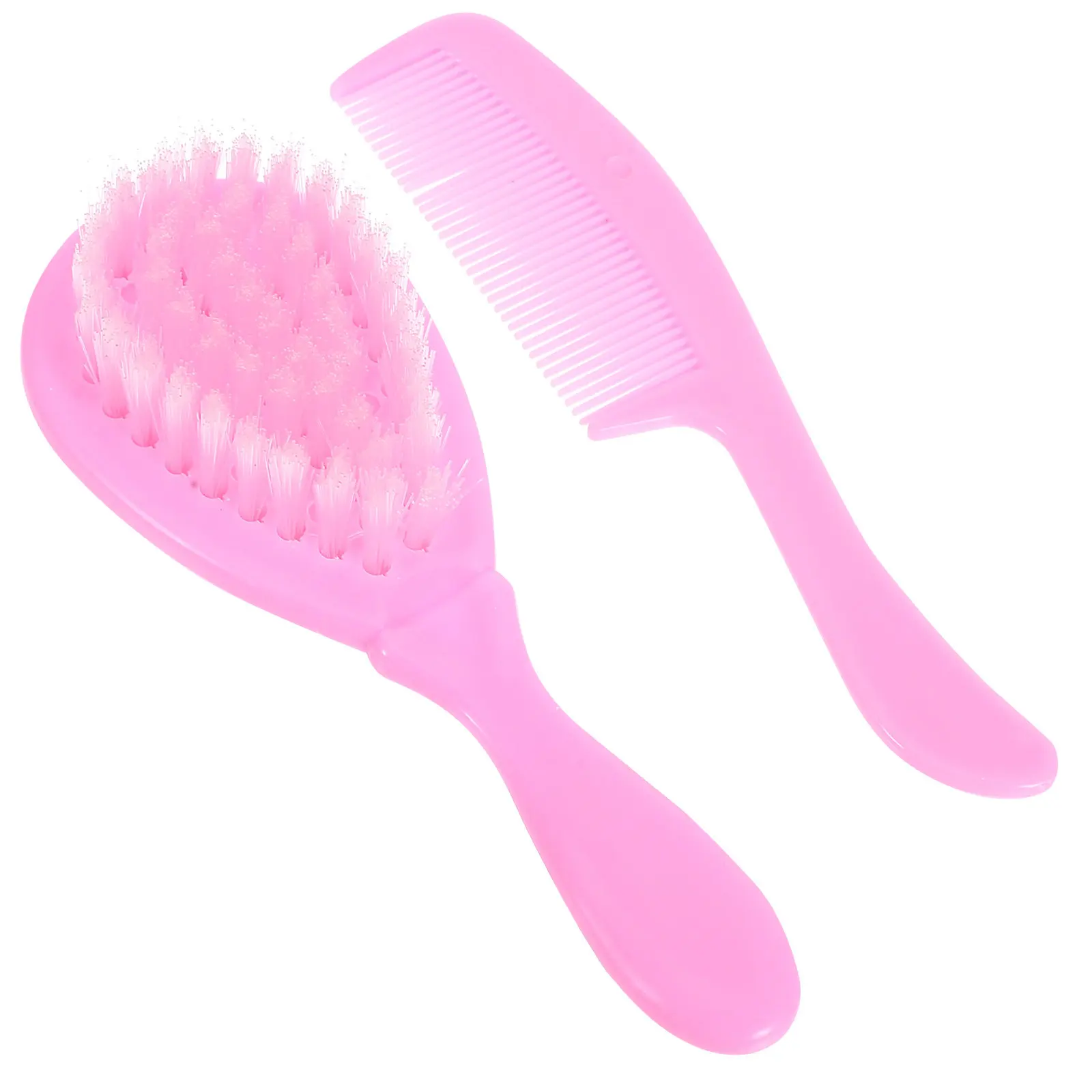 Baby Massage Comb Set for Infant Hair Care Gentle Circular Tooth Design Anti-Static Smooth Scalp Stimulation Pink Baby Comb
Baby Massage Comb Set for Infant Hair Care Gentle Circular Tooth Design Anti-Static Smooth Scalp Stimulation Pink Baby Comb
