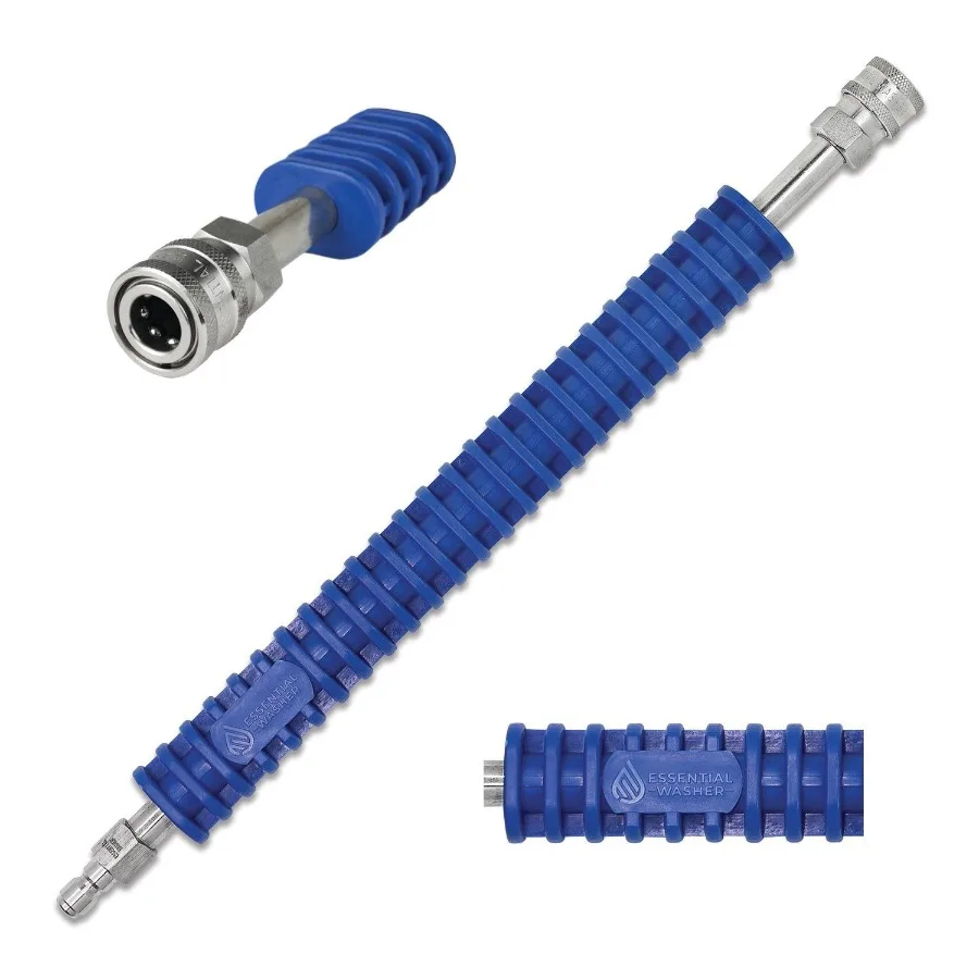 12 Professional Grade Pressure Washer Extension Wand Stainless Steel With Fittings
12 Professional Grade Pressure Washer Extension Wand Stainless Steel With Fittings