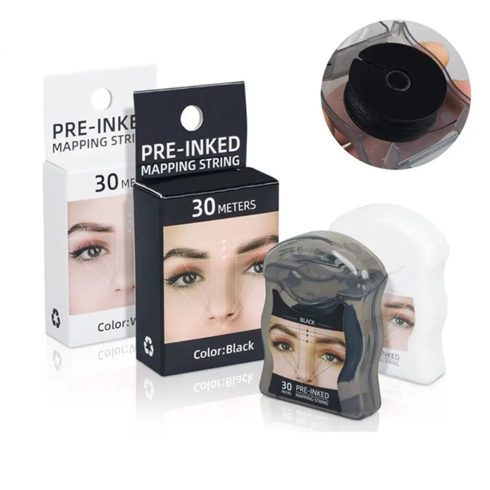 30m Microblading Mapping String Dyeing Linen Thread Semi Permanent Eyebrow Positioning Line Brows Point Pigment String
30m Microblading Mapping String Dyeing Linen Thread Semi Permanent Eyebrow Positioning Line Brows Point Pigment String