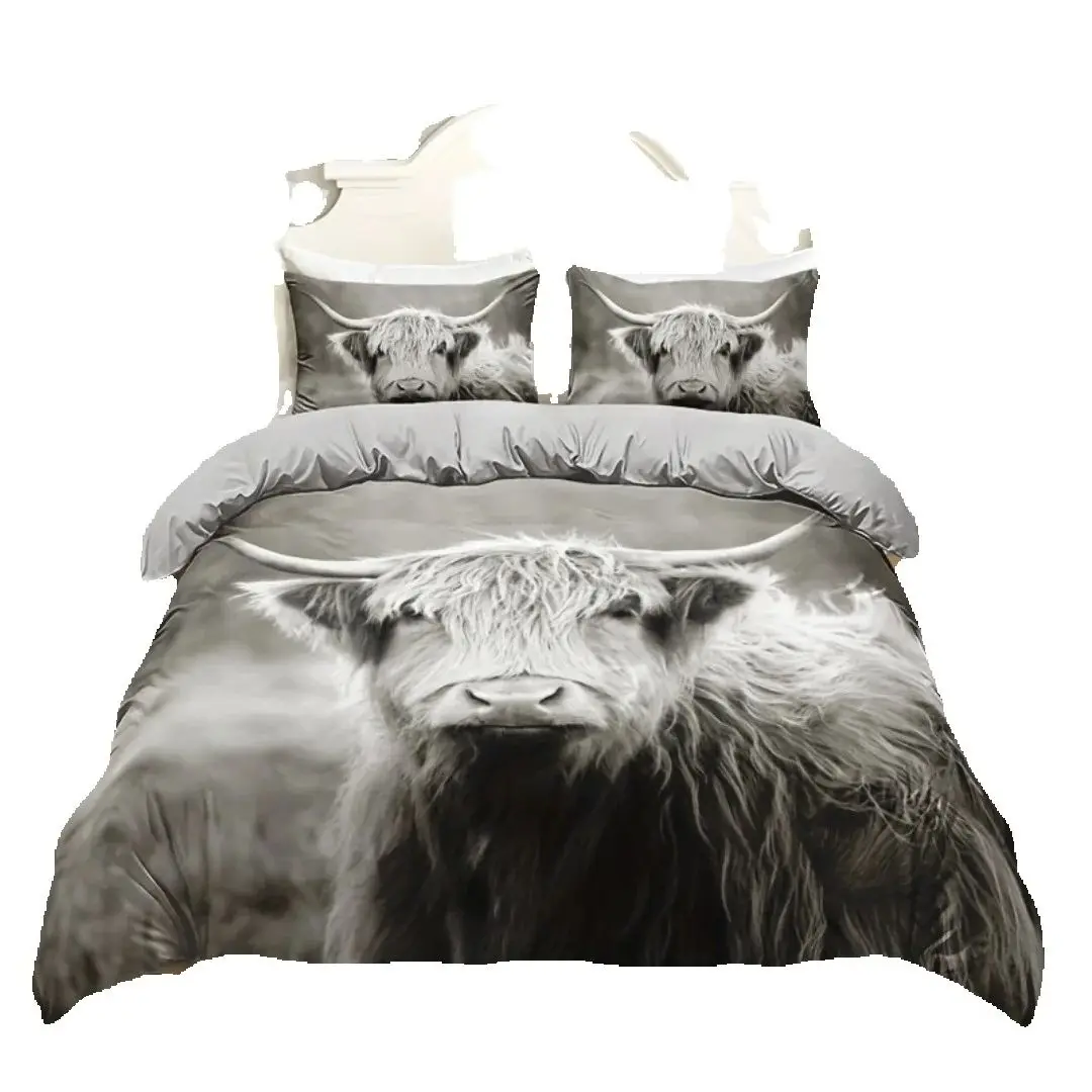 Серый комплект постельного белья с 3D принтом Holy Highland Cattle, мягкий пододеяльник King Queen Twin, один размер, подарок на день рождения, украшение для спальни
Серый комплект постельного белья с 3D принтом Holy Highland Cattle, мягкий пододеяльник King Queen Twin, один размер, подарок на день рождения, украшение для спальни