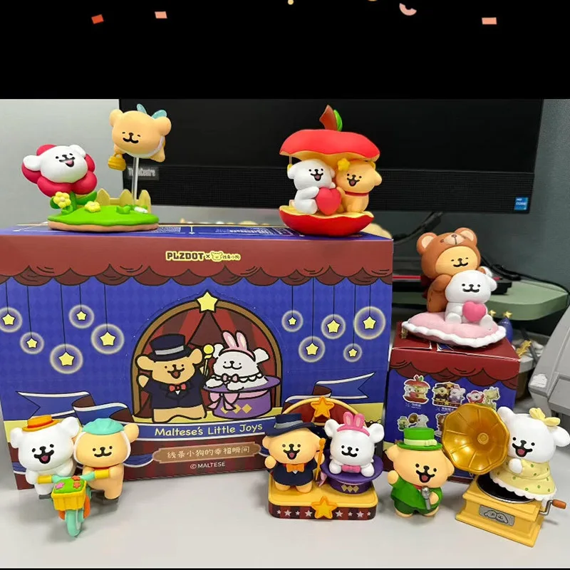 Genuine Plzdot Maltese Blind Box Blissful Moments Series Mystery Box Maltese Line Puppy Anime Figures Trendy Play Gift Toy
Genuine Plzdot Maltese Blind Box Blissful Moments Series Mystery Box Maltese Line Puppy Anime Figures Trendy Play Gift Toy