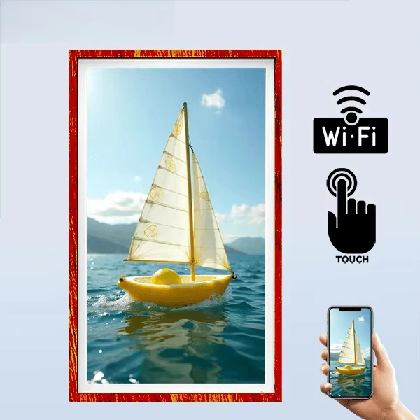 15 21.5 32 43 Inch WiFi Touch Screen 32GB Storage Art Showroom Digital Photo Frame for Gallery Video Wifi Digital Electron Frame
15 21.5 32 43 Inch WiFi Touch Screen 32GB Storage Art Showroom Digital Photo Frame for Gallery Video Wifi Digital Electron Frame