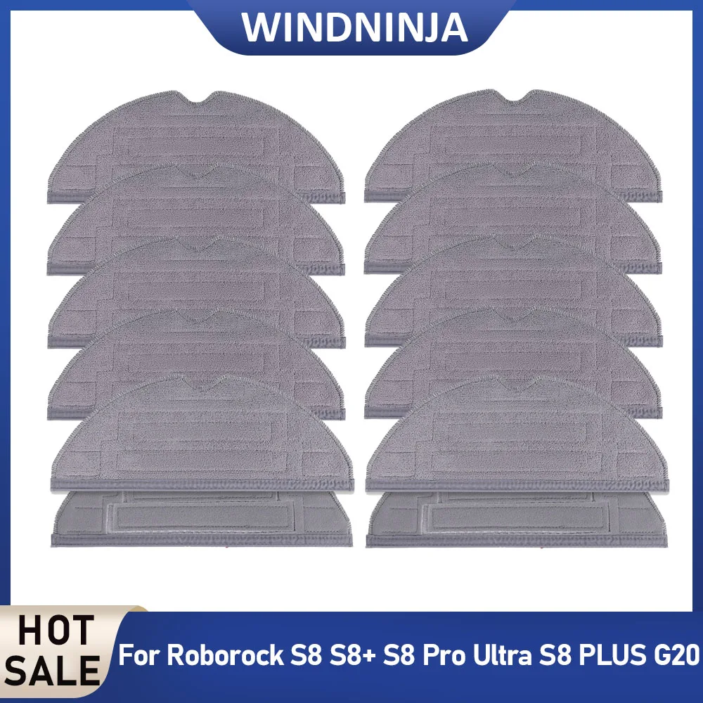 Сменные насадки для швабры Roborock G20/S8/S8 Pro Ultra/S8+/S8 PLUS, двойные вибрационные салфетки для швабры, аксессуары для робота-пылесоса
Сменные насадки для швабры Roborock G20/S8/S8 Pro Ultra/S8+/S8 PLUS, двойные вибрационные салфетки для швабры, аксессуары для робота-пылесоса