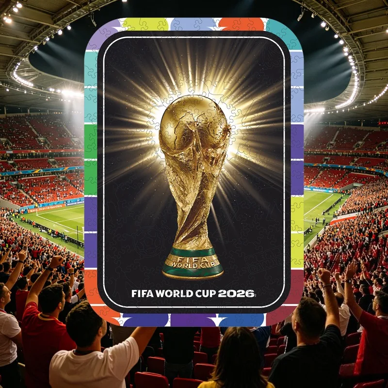FIFA World Cup Wooden Puzzles for Adults Flash Football Pattern Jigsaw Puzzle Collectible Sport Souvenir Gift for Soccer Lovers
FIFA World Cup Wooden Puzzles for Adults Flash Football Pattern Jigsaw Puzzle Collectible Sport Souvenir Gift for Soccer Lovers