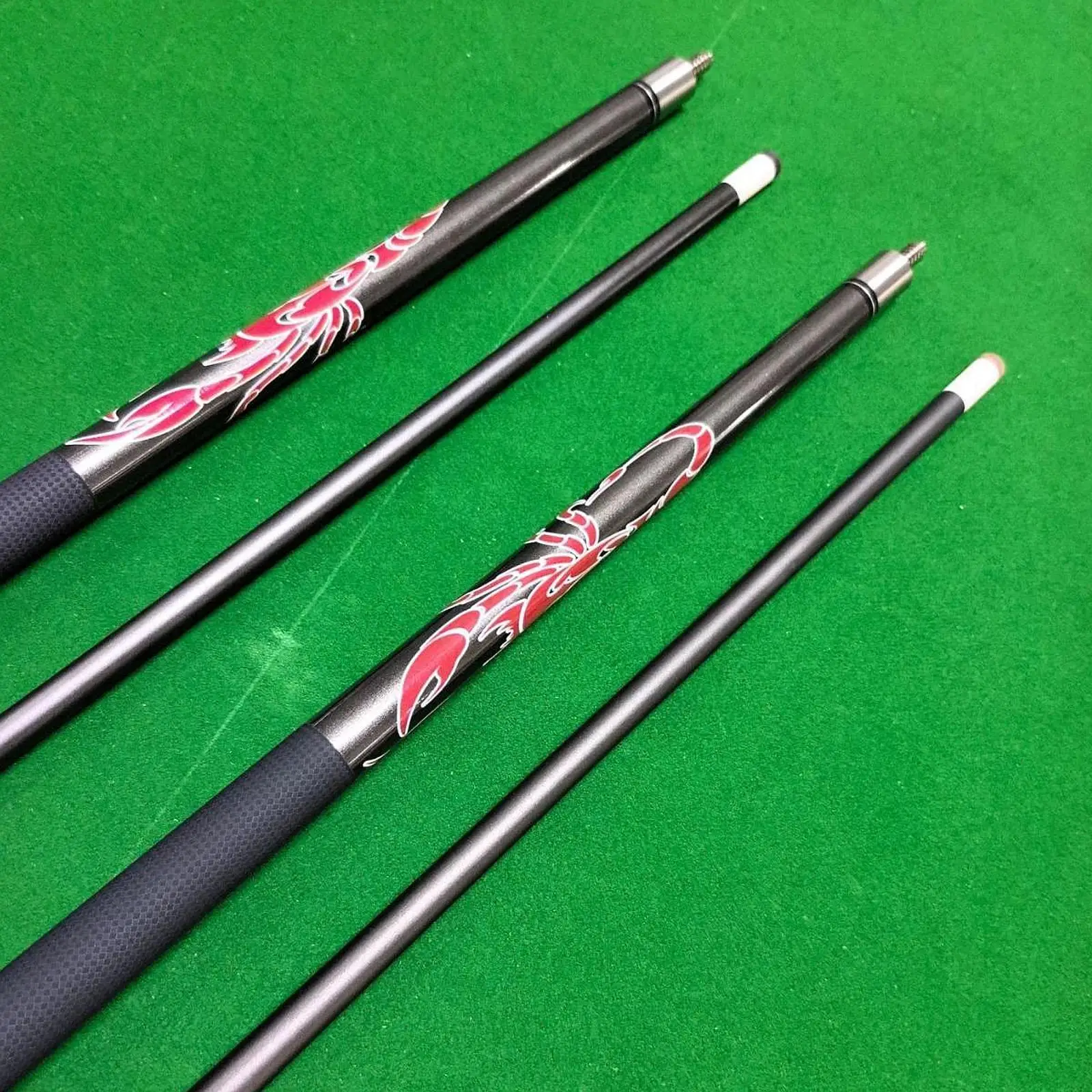 Billiard Pool Cue Stick 1/2 Split Rod Portable for Family and Bar Simple
Billiard Pool Cue Stick 1/2 Split Rod Portable for Family and Bar Simple