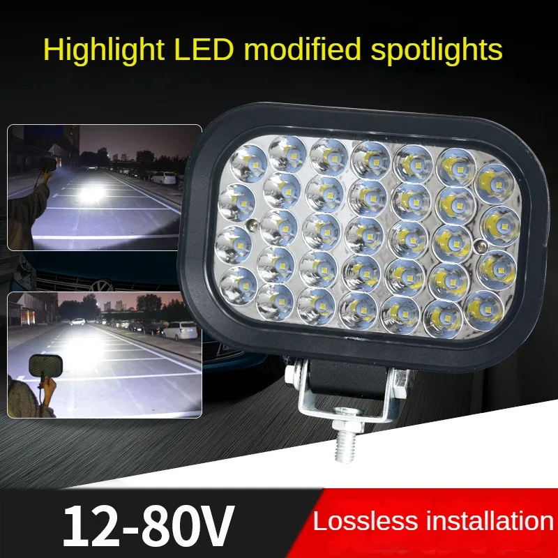 2 шт., светодиодные фары для грузовых автомобилей, 12 В 24 В
2 шт., светодиодные фары для грузовых автомобилей, 12 В 24 В