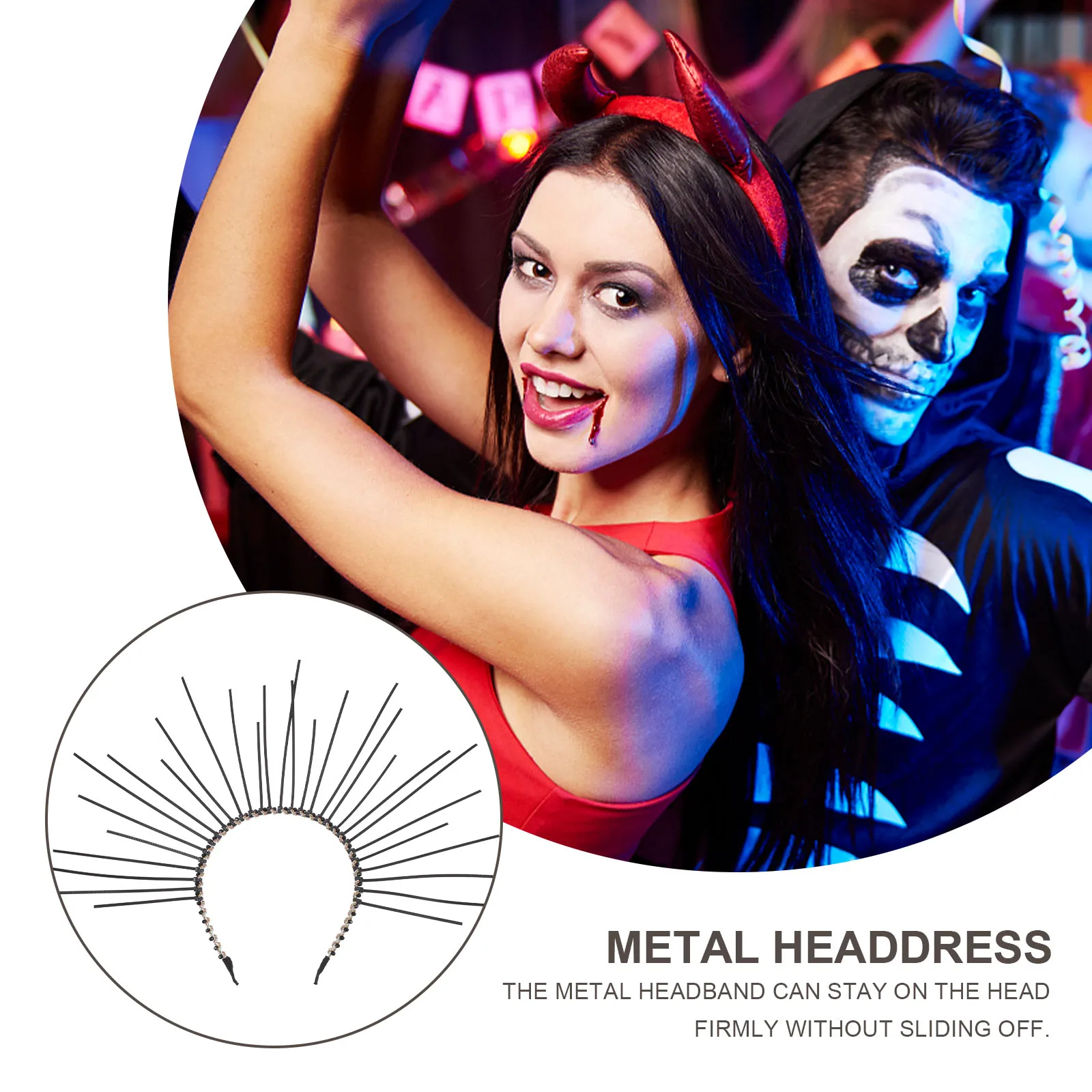 Sparkly Metal Headband Girls Women Lolita Hairband Festival Photo Props Goddess Durable Safe Cosplay Party Headdress
Sparkly Metal Headband Girls Women Lolita Hairband Festival Photo Props Goddess Durable Safe Cosplay Party Headdress