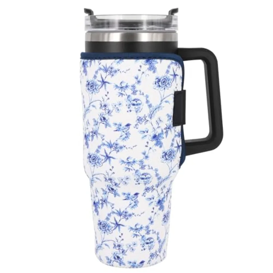 Reusable Neoprene Insulated Sleeves Cup Holder Idea for 40oz Tumbler Cup with Handle Only Cup Sleeves
Reusable Neoprene Insulated Sleeves Cup Holder Idea for 40oz Tumbler Cup with Handle Only Cup Sleeves