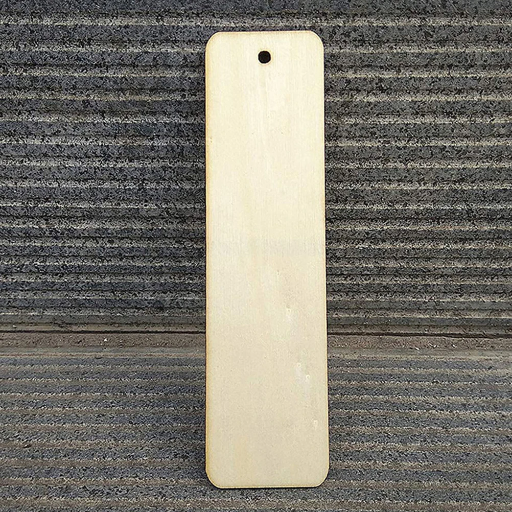 20Pcs Wooden Blank Bookmarks Rectangle Unfinished Unpainted DIY Craft Tags with Rope for Gifts Reading Decoration
20Pcs Wooden Blank Bookmarks Rectangle Unfinished Unpainted DIY Craft Tags with Rope for Gifts Reading Decoration