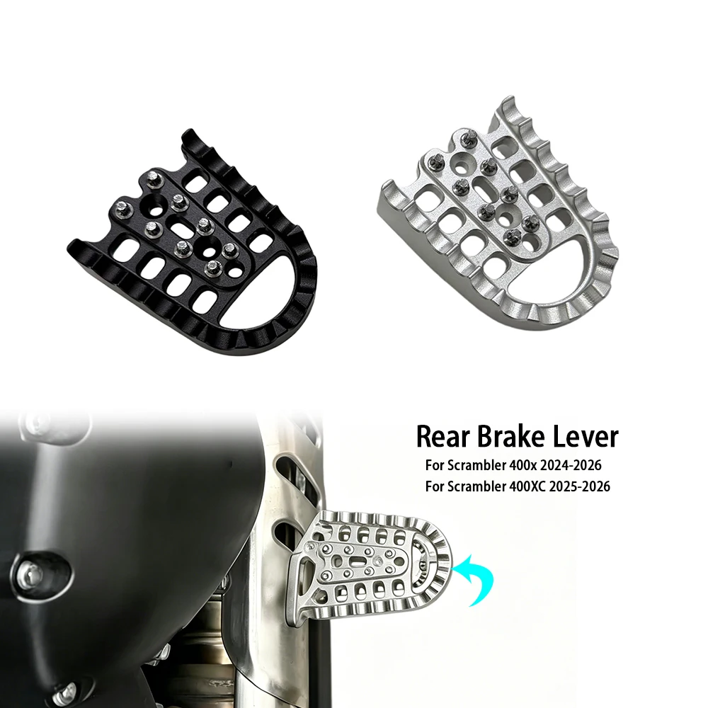 For Scrambler 400X 400 X 2024- Scrambler 400XC 2025 2026 Motorcycle Rear Brake Lever Pedal Extender Foot Enlarge Extension
For Scrambler 400X 400 X 2024- Scrambler 400XC 2025 2026 Motorcycle Rear Brake Lever Pedal Extender Foot Enlarge Extension