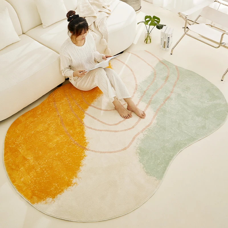 Light Luxury Living Room Decoration Plush Carpet Irregular Rugs for Bedroom Large Area Carpets Home Fluffy Soft Mat Lounge Rug
Light Luxury Living Room Decoration Plush Carpet Irregular Rugs for Bedroom Large Area Carpets Home Fluffy Soft Mat Lounge Rug