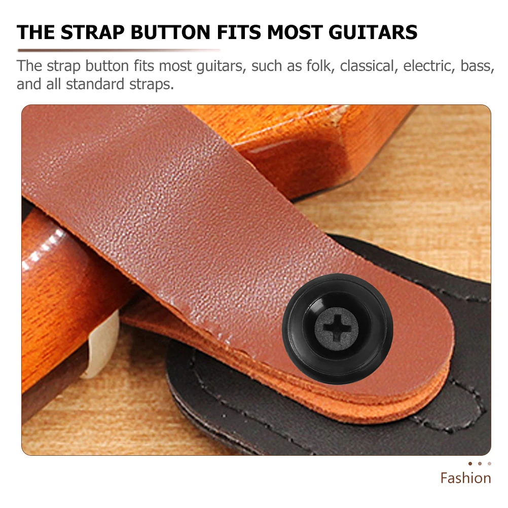 4 Set Guitar Strap Buckle Lock Button Locks Buttons Acoustic Electric Straps with Nails Padded
4 Set Guitar Strap Buckle Lock Button Locks Buttons Acoustic Electric Straps with Nails Padded