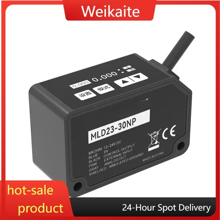 High Precision 10um Repeat Accuracy Triangulation Linear Displacement Sensor for Precision Measurement for Angle Linear Position
High Precision 10um Repeat Accuracy Triangulation Linear Displacement Sensor for Precision Measurement for Angle Linear Position
