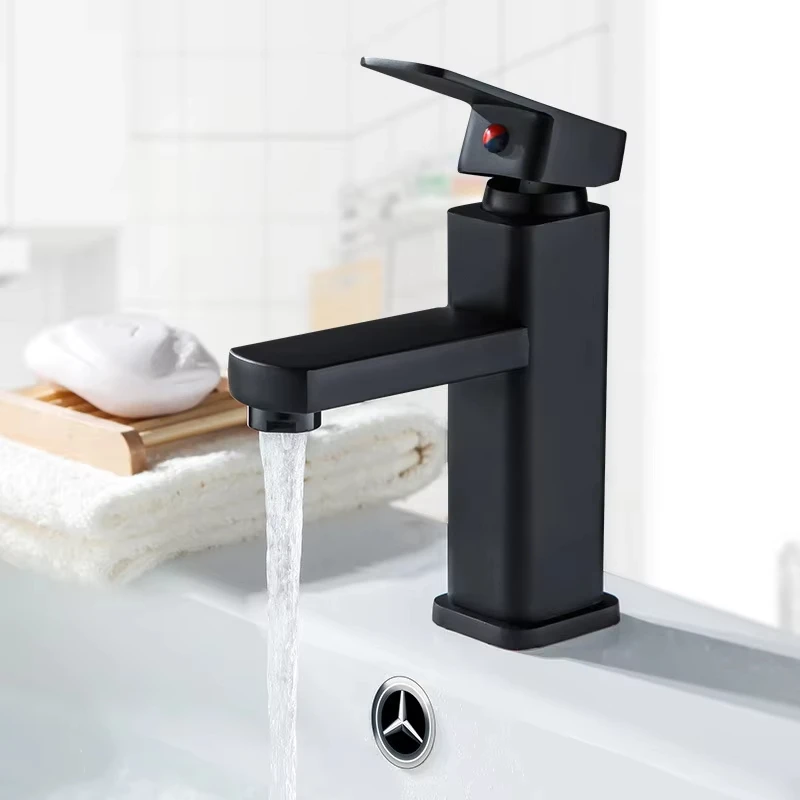 Grifo de lavabo cuadrado de doble uso frío y caliente de acero inoxidable negro, grifo para gabinete de baño y cocina para el ho
Grifo de lavabo cuadrado de doble uso frío y caliente de acero inoxidable negro, grifo para gabinete de baño y cocina para el ho