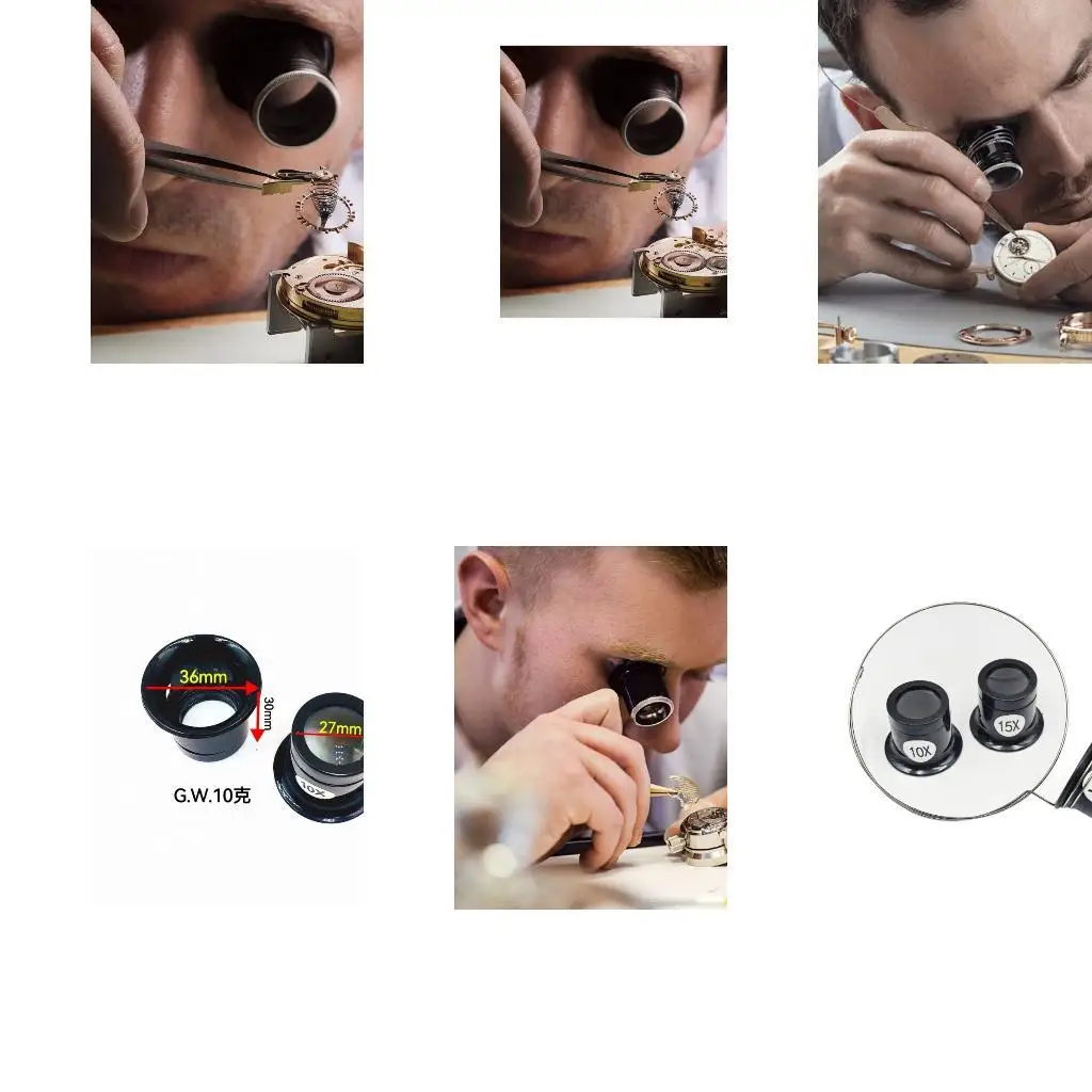 Plastic Watch Repair Glass Set For Precise Work On Small Parts D2RD
Plastic Watch Repair Glass Set For Precise Work On Small Parts D2RD