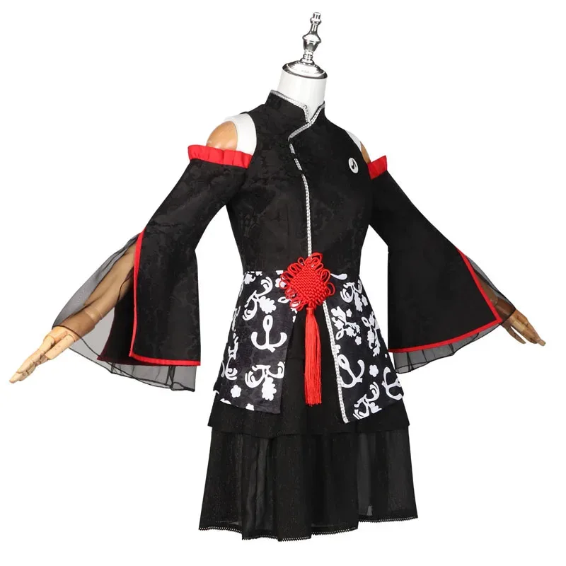 39Culture Cosplay Chinese Costume Wig Miku Mysterious Black Fashion Dress Set Halloween Uniform Christmas Gift For Girls cm;5
39Culture Cosplay Chinese Costume Wig Miku Mysterious Black Fashion Dress Set Halloween Uniform Christmas Gift For Girls cm;5