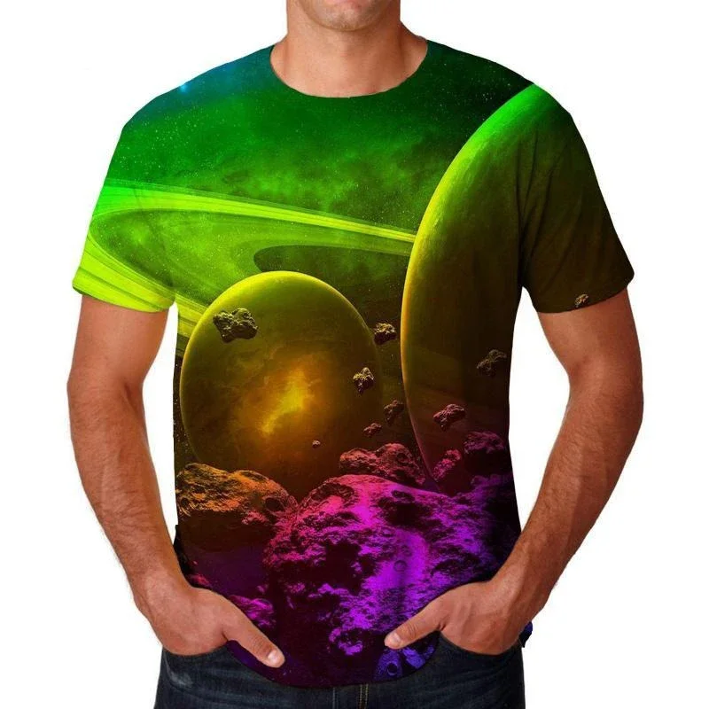 2025 summer new T-shirt 3D color pattern men's and women's round neck short sleeved T-shirt casual loose and versatile Y2K Haraj
2025 summer new T-shirt 3D color pattern men's and women's round neck short sleeved T-shirt casual loose and versatile Y2K Haraj